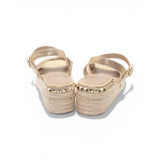 Carvela Gold Platform Sandals