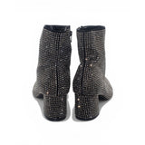 Cras Crystal Embellished Pointed Ankle Boots