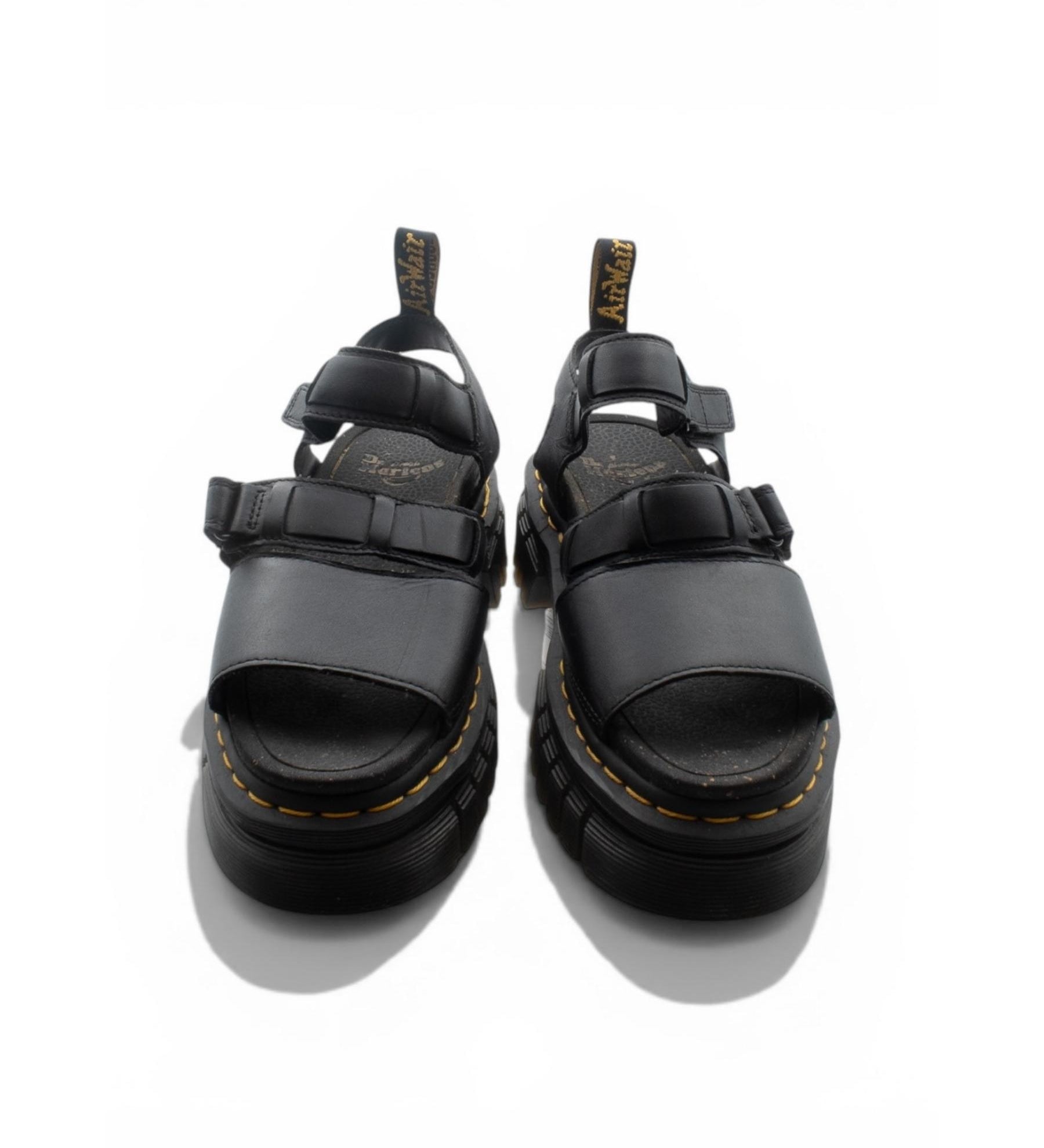 Dr Martens Black Chunky Strap Sandals