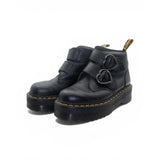 Dr Martens Platform Buckle Ankle Boots