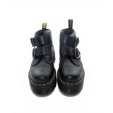 Dr Martens Platform Buckle Ankle Boots