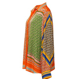 FARM Rio “Mixed Cashew” Printed Long Sleeve Shirt