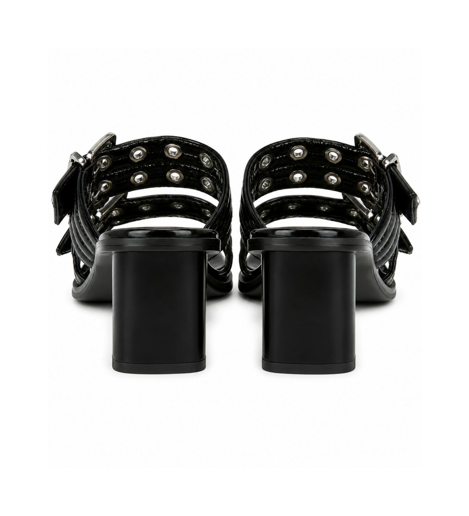 Ganni Vintage Patent Leather Slides