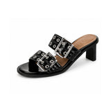 Ganni Vintage Patent Leather Slides
