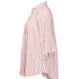 Karen Walker Oversized Stripe Shirt – Pink Multi