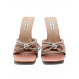 Steve Madden Crystal Bow Heel Sandals