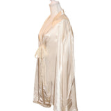 VRG GRL Satin Tie-Front Top
