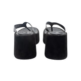 Zara Platform Thong Sandals