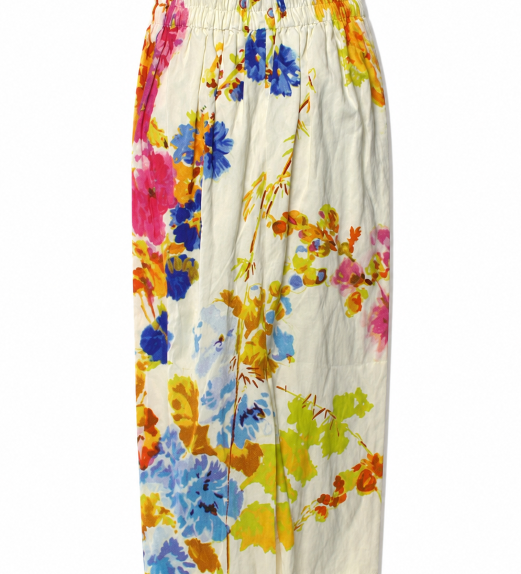 Dries Van Noten Floral Print Midi Length Skirt