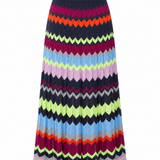 Gorman Multi-Colour Zigzag Knit Maxi Skirt