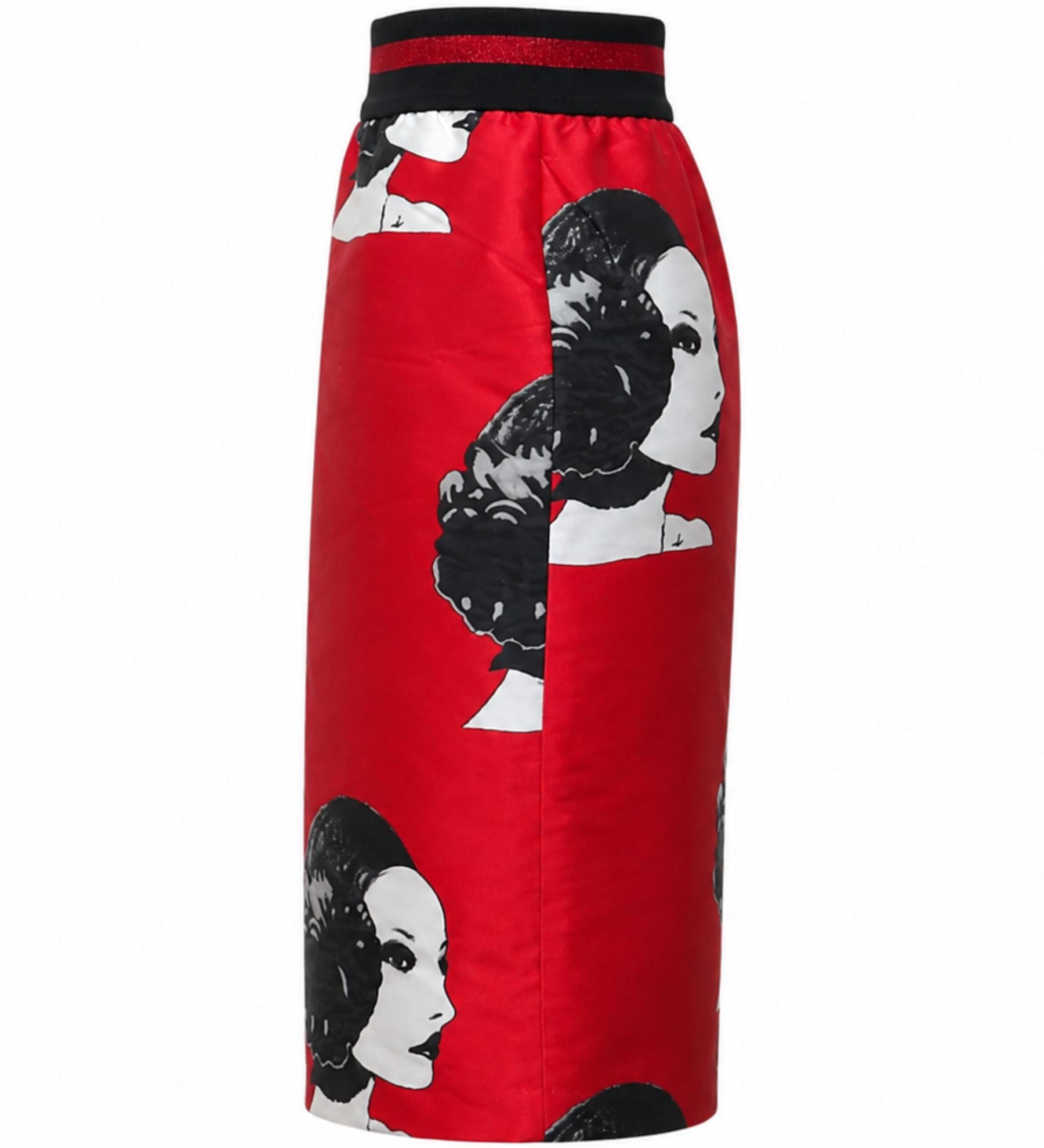 COOPER by Trelise Cooper Vintage Portrait Print Pencil Skirt