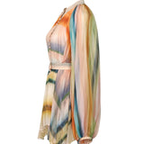 Acler Pleated Sheer Top