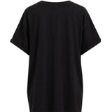 Aje Pearl Embellished Logo Tee