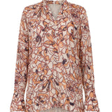 A.L.C. Silk Floral Print Top