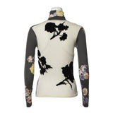 Acne Studios Floral Print Turtleneck Top
