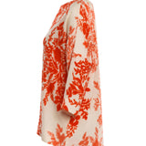 By Malene Birger Silk Floral Print Top