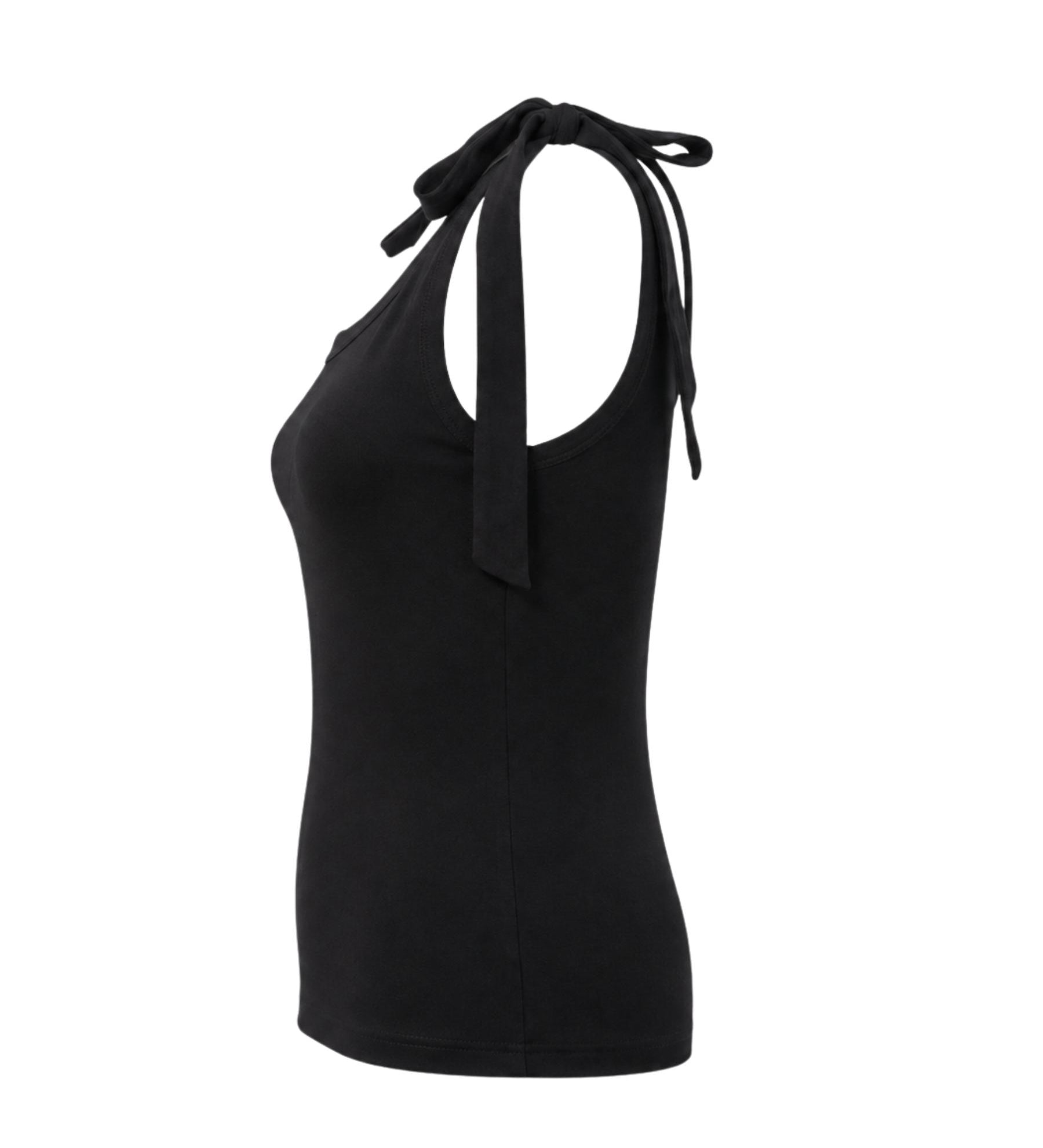Caitlin Crisp Tie-Shoulder Stretch Tank