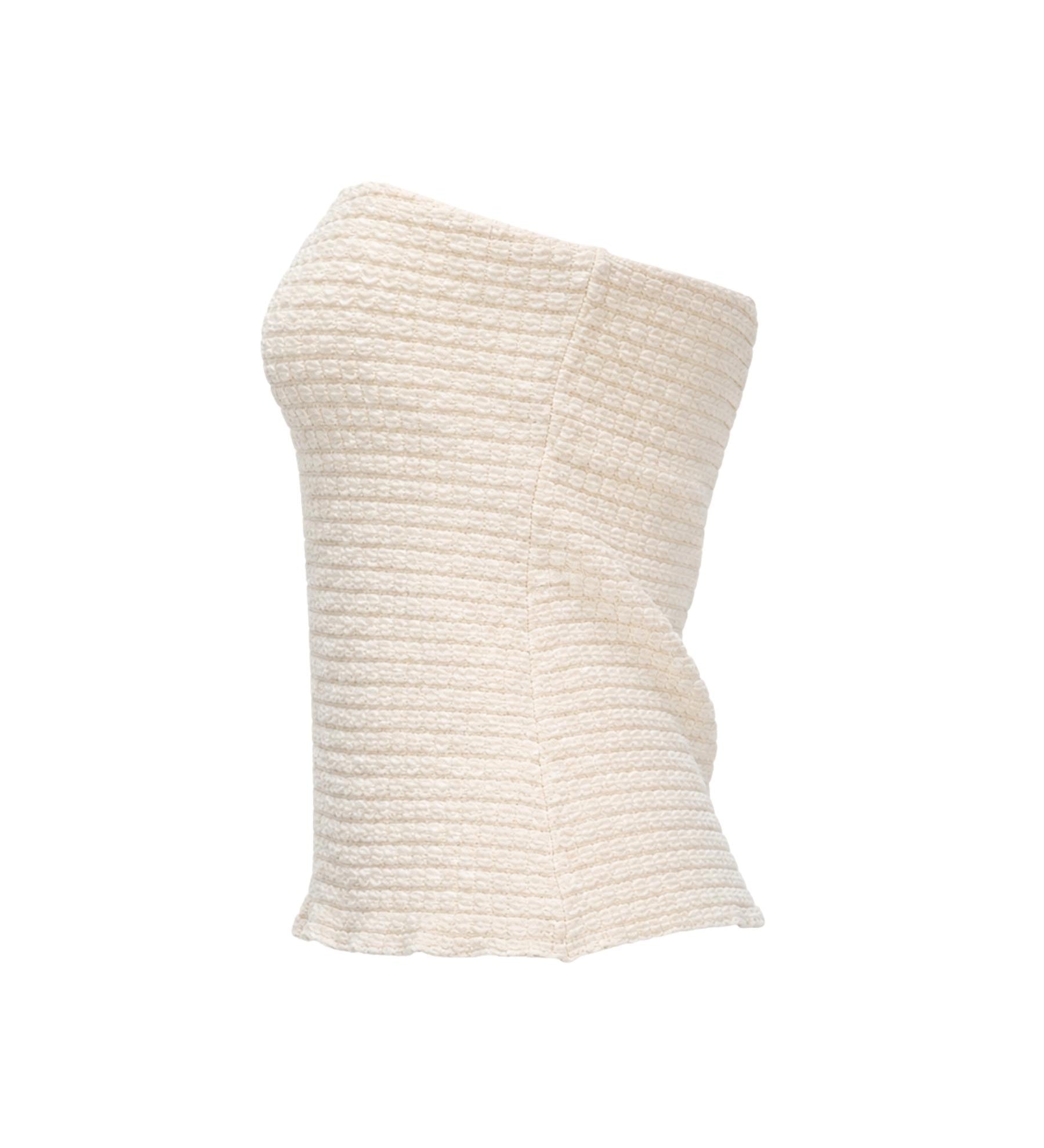 Dissh Textured Knit Tube Top