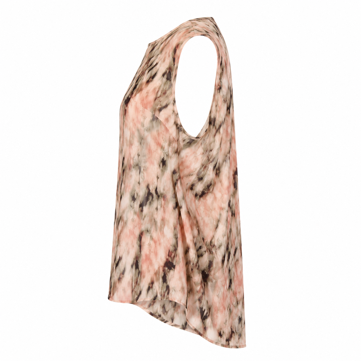 Juliette Hogan Ashbury Print Silk Sleeveless Top