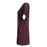 M Missoni Printed Bateau Neckline Tunic