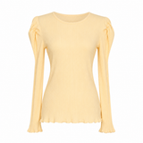 Maggie Marilyn Ribbed Long Sleeve Top