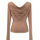 Paris Georgia Axel Off-Shoulder Top – Concrete
