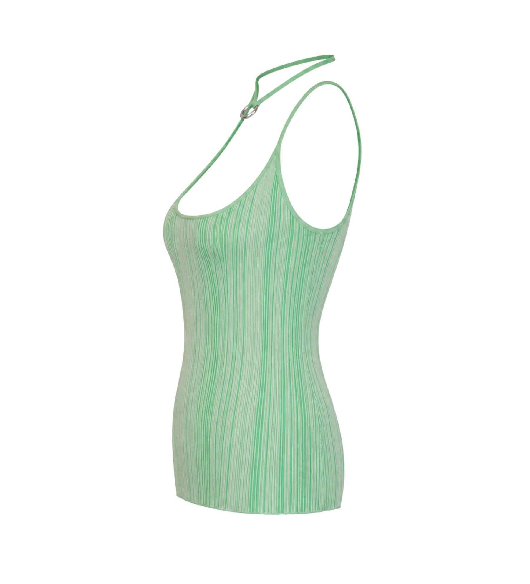 Paris Georgia Ribbed Halter Knit Top