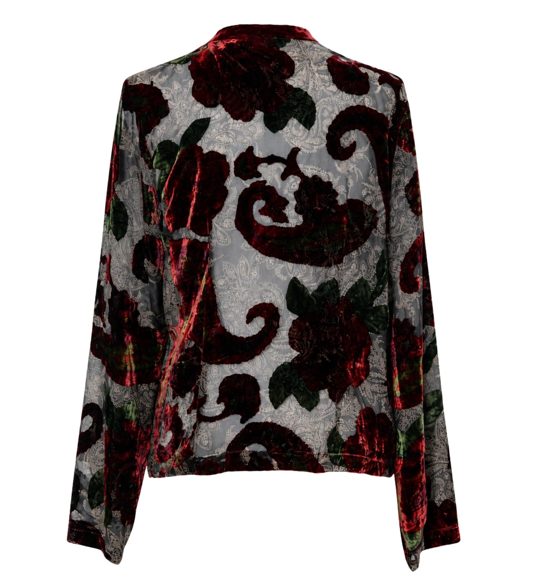 Cooper by Trelise Cooper Velvet Burnout Floral Jacket