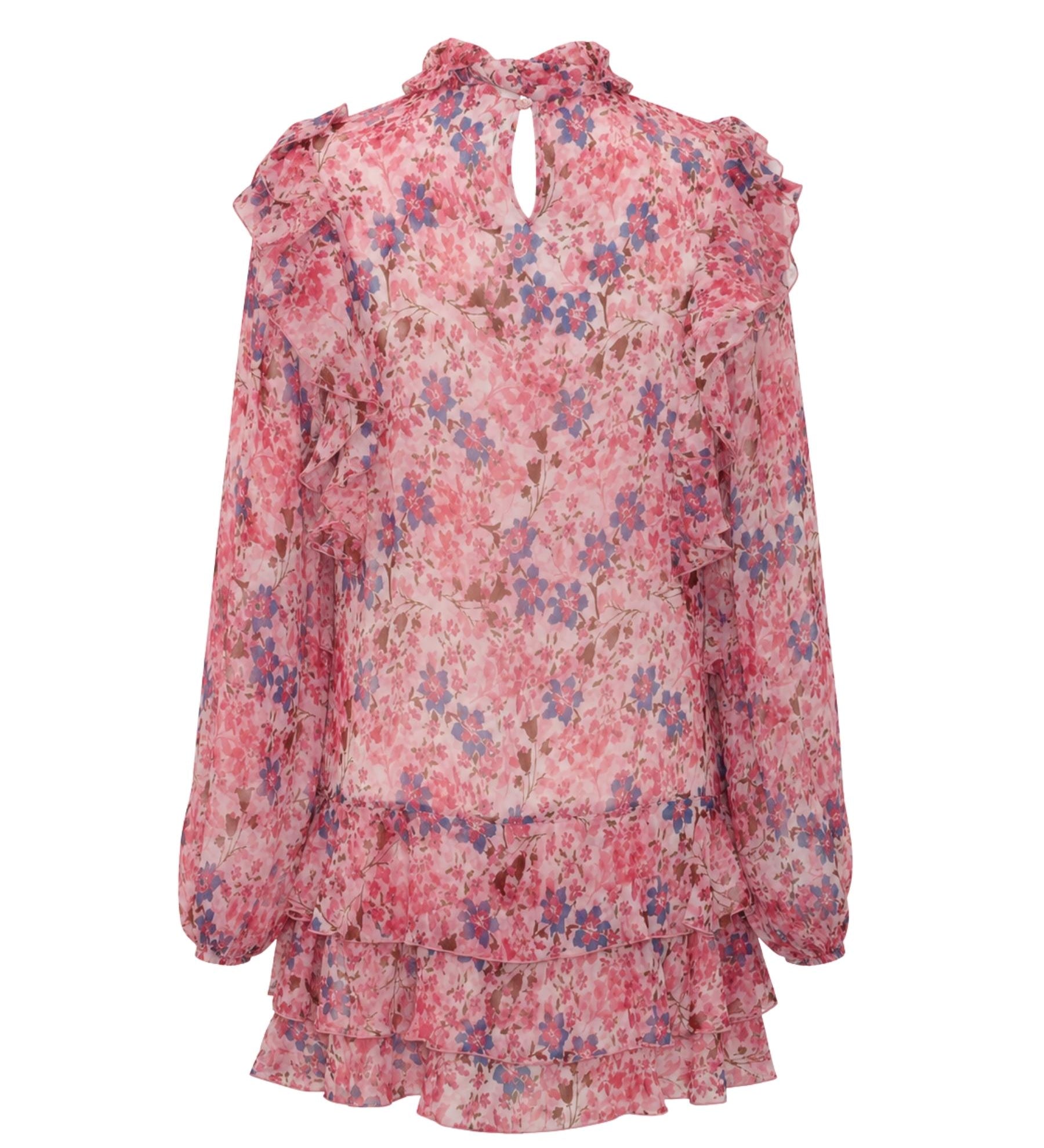 Trelise Cooper “Neck of the Woods” Sheer Floral Top