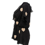 COOPER by Trelise Cooper “Heart Beat” Gold Heart Top
