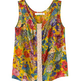 Trelise Cooper Botanical Sequin Trim Tank