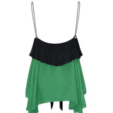 WORLD Ruffle Contrast Cami