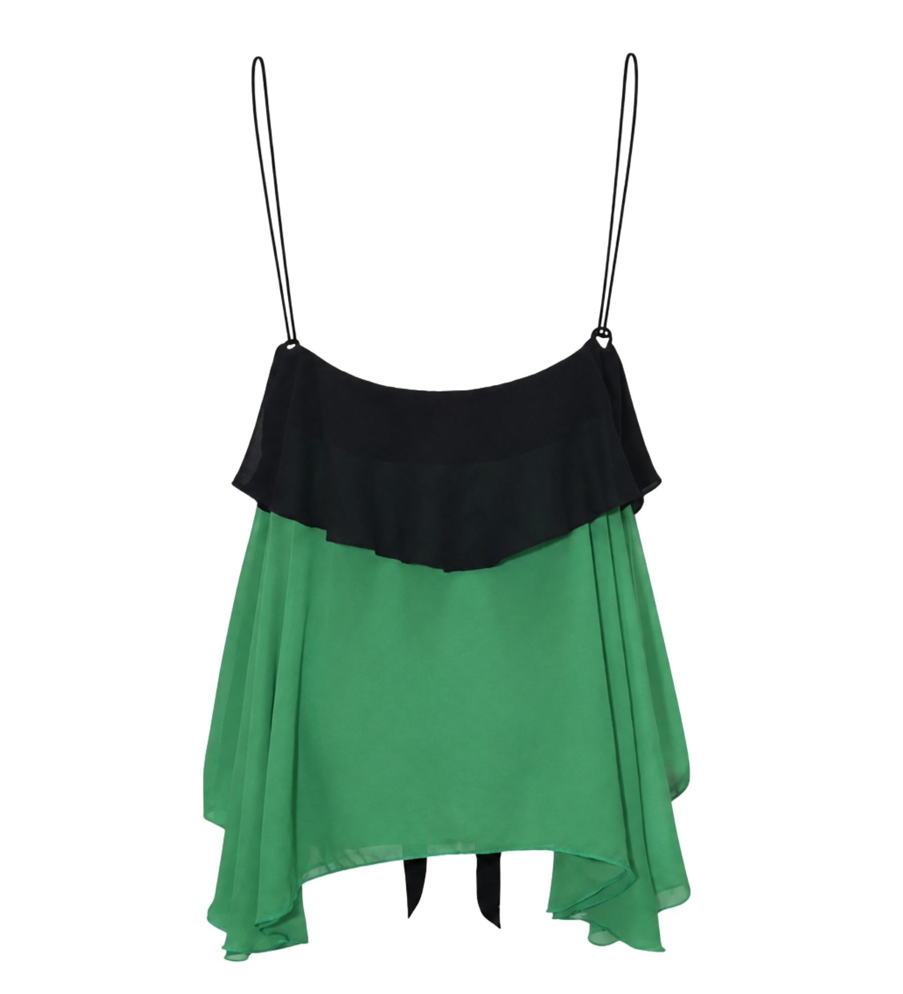 WORLD Ruffle Contrast Cami