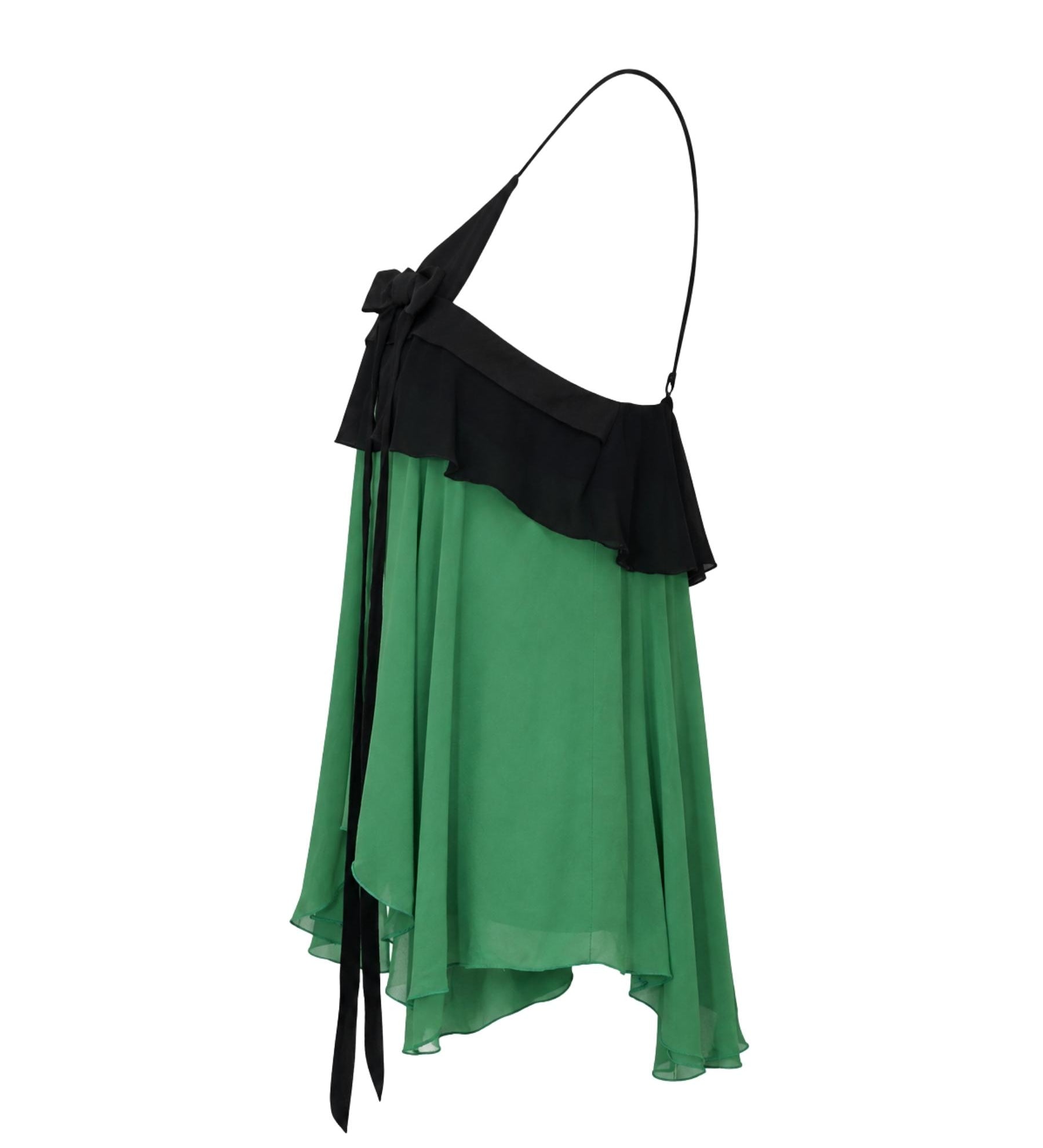 WORLD Ruffle Contrast Cami