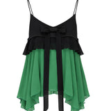 WORLD Ruffle Contrast Cami