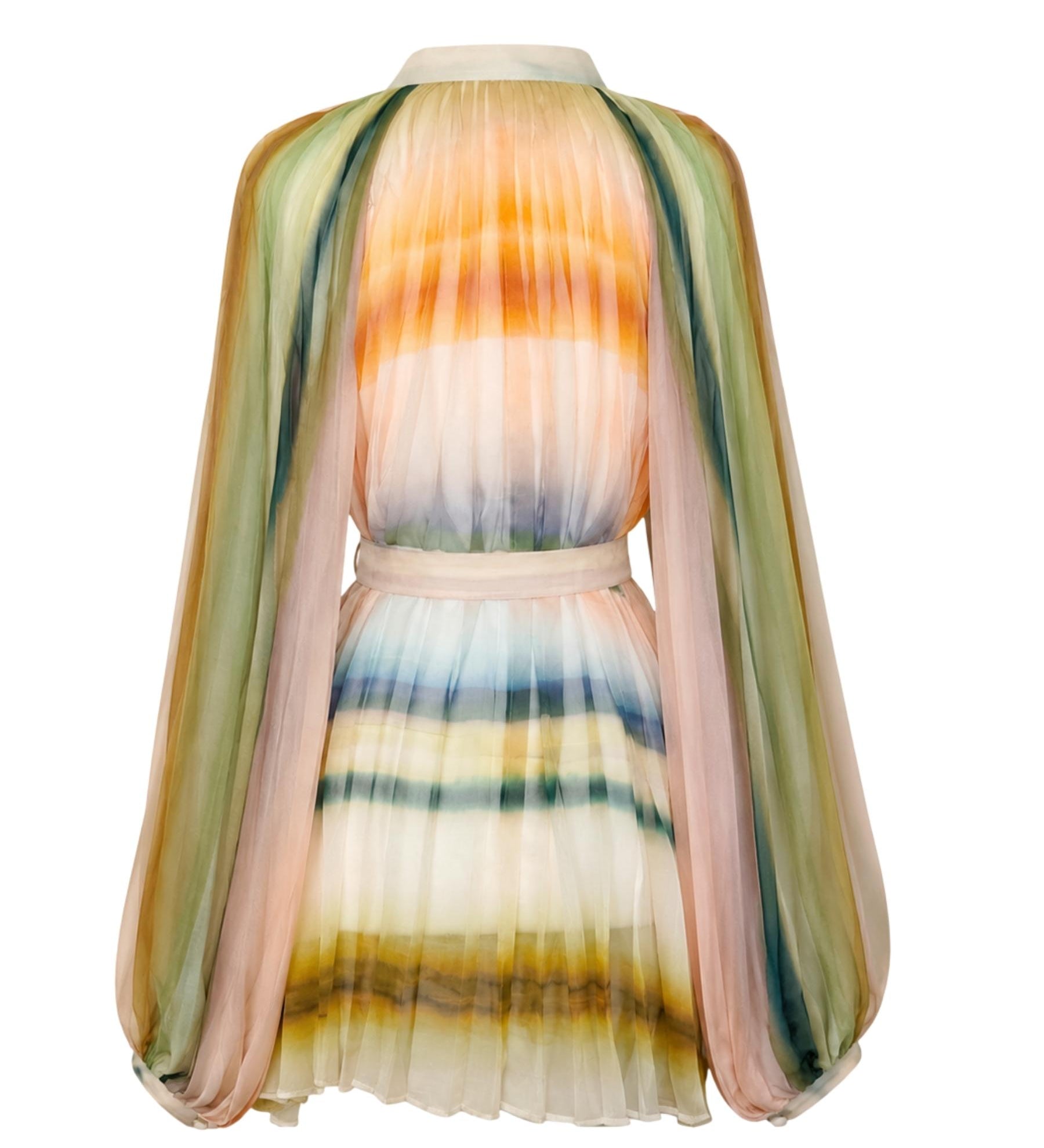 Acler Pleated Sheer Top